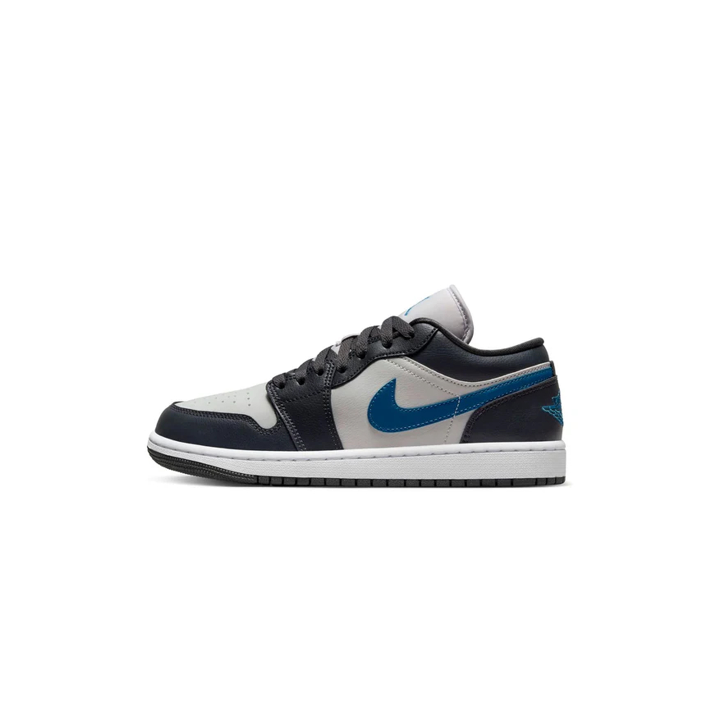 NIKE AIR JORDAN 1 LOW ANTHRACITE INDUSTRIAL BLUE DC0774-040